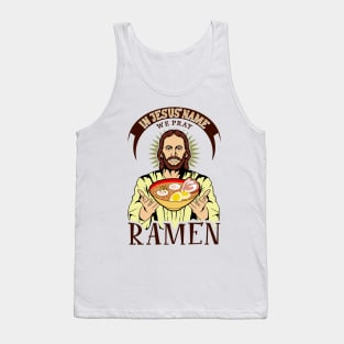 Ramen Lover Humor Tank Top